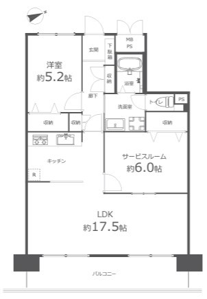 藤和シティコープ舟入　間取り図